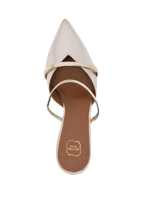 Silver Frankie 45mm mules - women MALONE SOULIERS | FRANKIE451PLTN